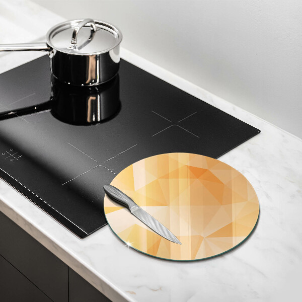 Skärbräda glas unik Geometrisk bakgrund