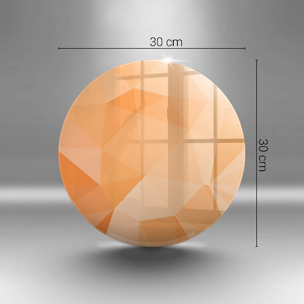 Skärbräda glas unik Geometrisk bakgrund