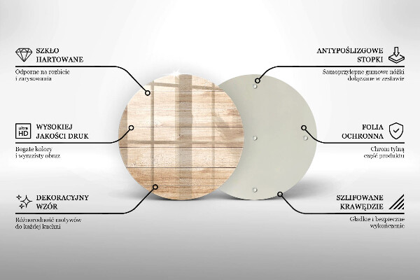 Skärbräda glas unik Träskivor
