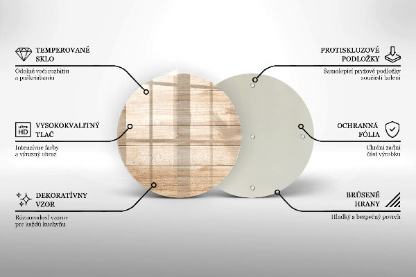Skärbräda glas unik Träskivor