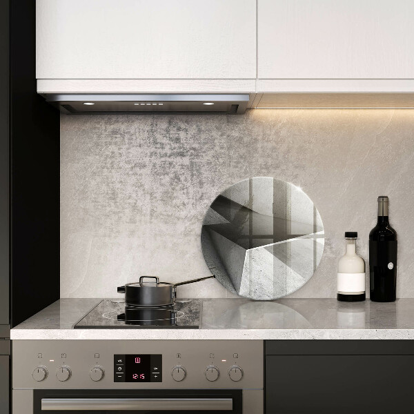 Skärbräda glas unik Konkret abstraktion