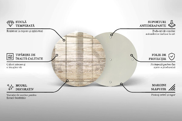 Skärbräda glas unik Träskivor