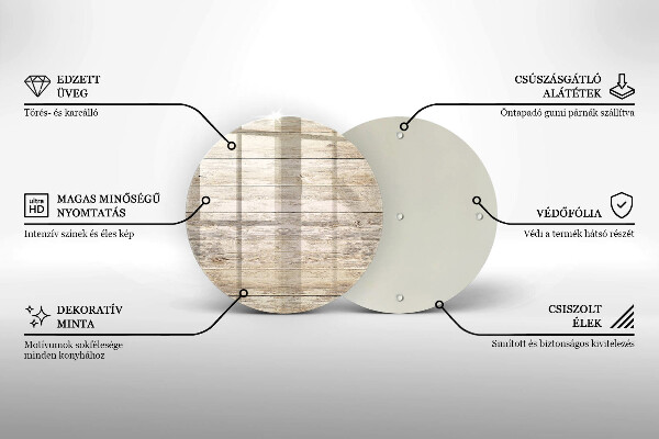 Skärbräda glas unik Träskivor