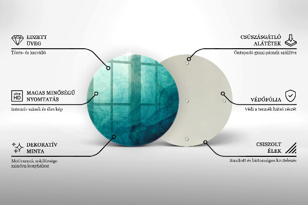 Skärbräda glas unik Abstrakt bakgrund