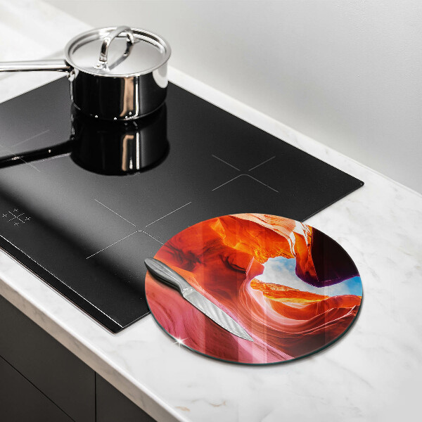 Skärbräda glas unik Canyon rock landskap