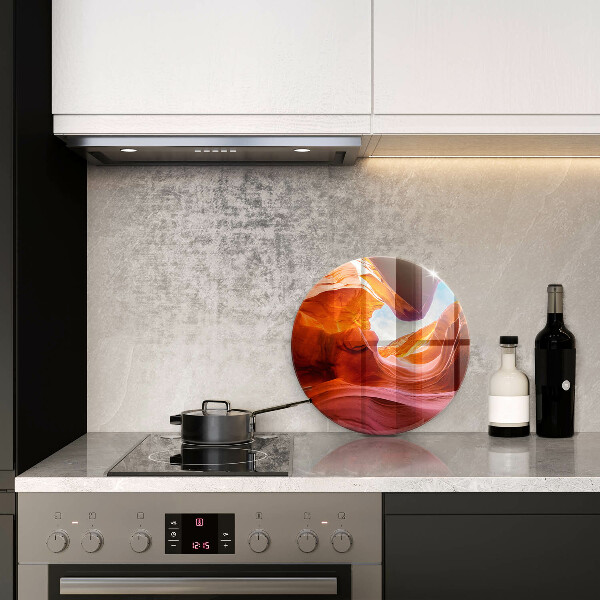 Skärbräda glas unik Canyon rock landskap