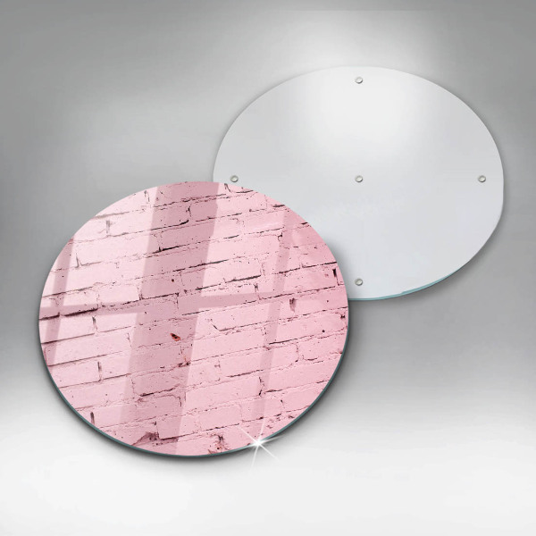 Skärbräda glas unik Pastell tegelvägg