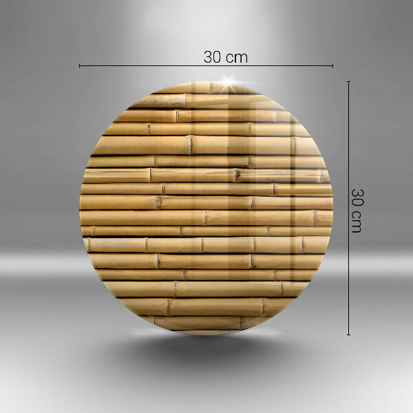 Skärbräda glas unik Natur boho bambu