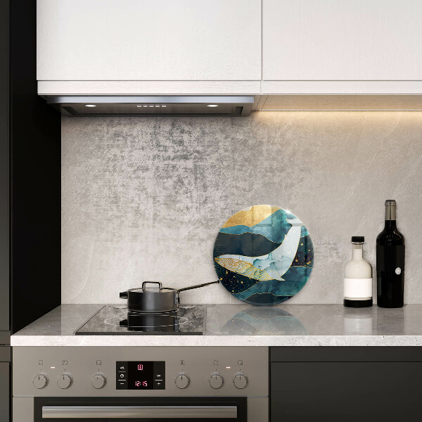 Skärbräda glas unik Valabstraktion