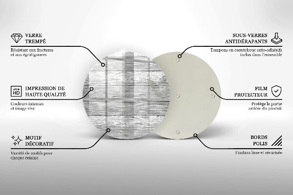 Skärbräda glas unik Gamla träskivor