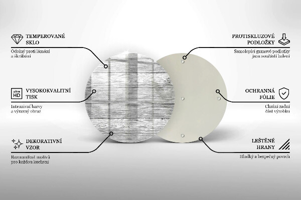 Skärbräda glas unik Gamla träskivor
