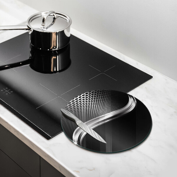 Skärbräda glas unik Metallstruktur