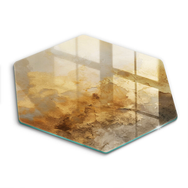 Skärbräda glas sexhörning Rik konsistens