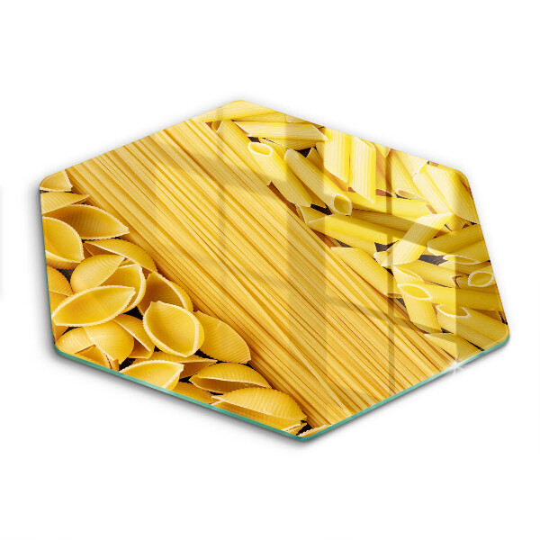Skärbräda glas sexhörning Pasta
