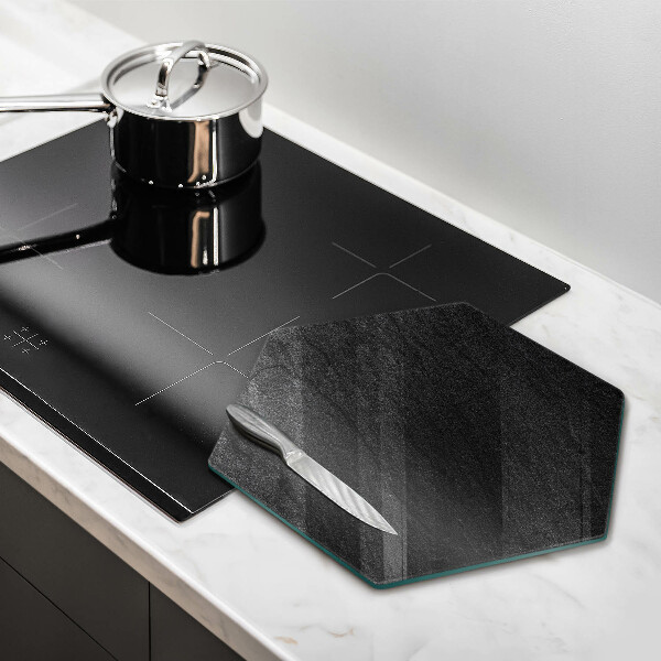 Skärbräda glas sexhörning Sten textur