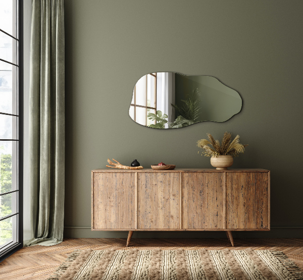 Asymmetrisk spegel fläck original 50x100