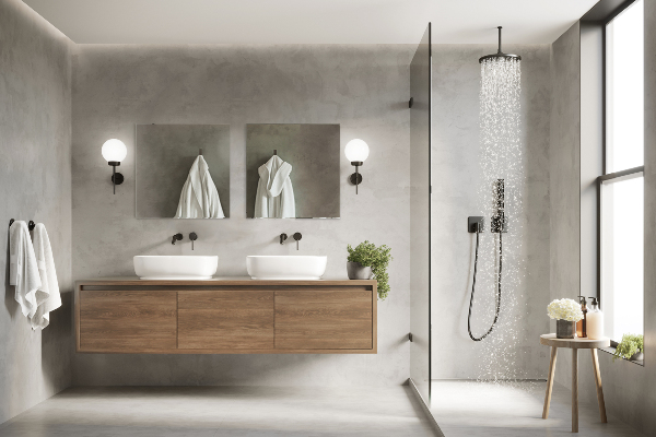 Rektangulär spegel utan ram 50x50 cm