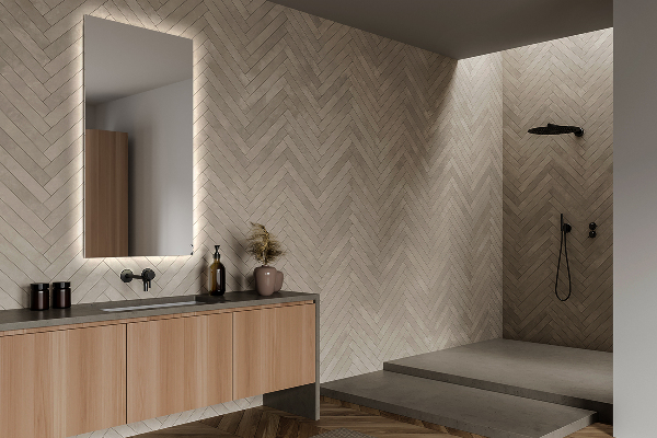 Rektangulär spegel modern 70x50 cm