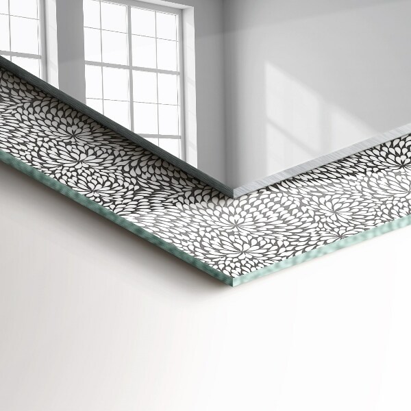 Spegel med tryckt ram 3D-teman