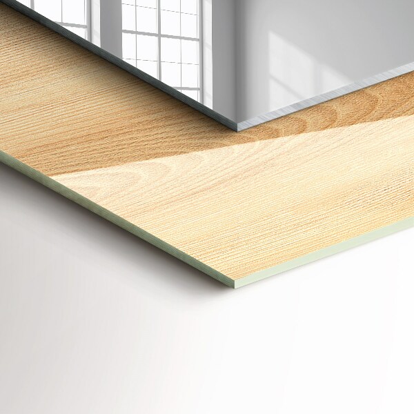 Spegel med tryck Abstrakta färgglada vågor