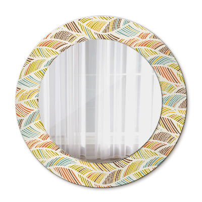 Rund spegel dekorativ Abstrakt