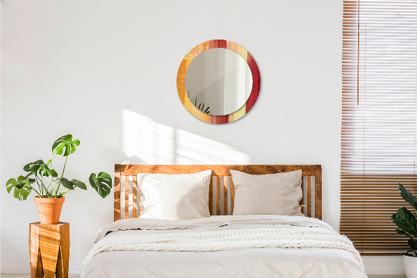 Rund spegel elegant Abstrakt bild