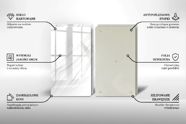 Kokkärlskydd Delikat marmor