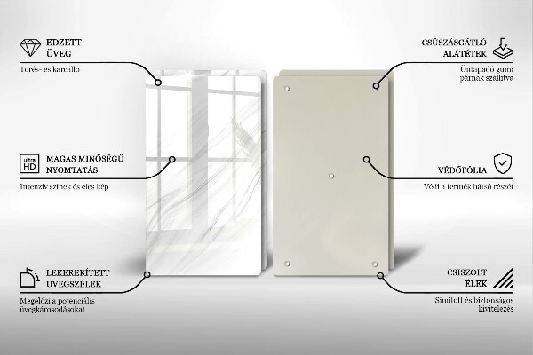 Kokkärlskydd Delikat marmor