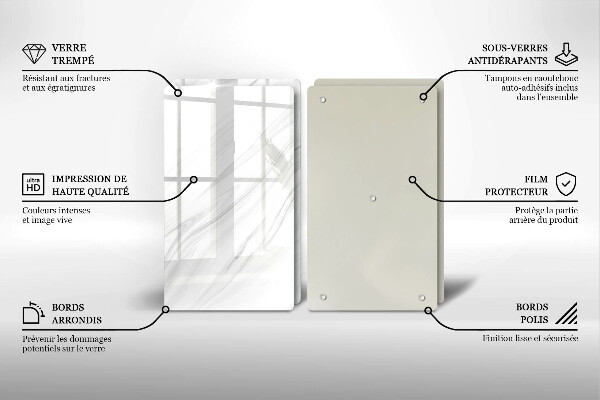 Kokkärlskydd Delikat marmor