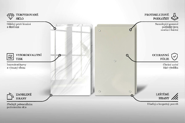 Kokkärlskydd Delikat marmor