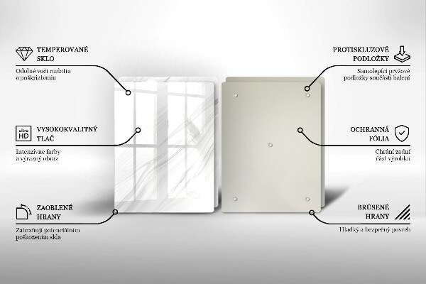 Kokkärlskydd Delikat marmor
