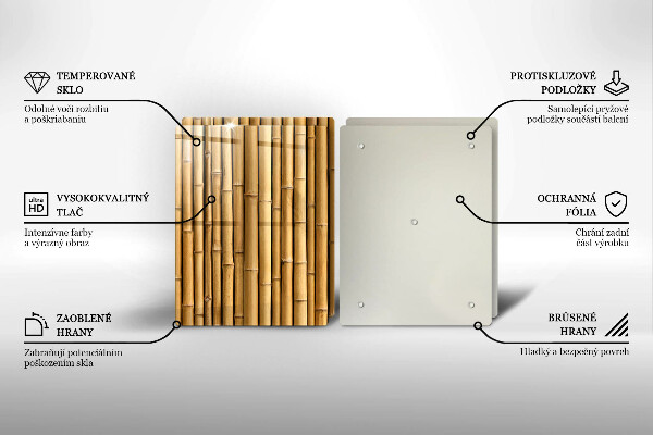 Glashällskydd Natur boho bambu