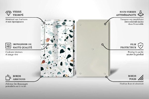 Skyddsplatta för spis Ljus stengres