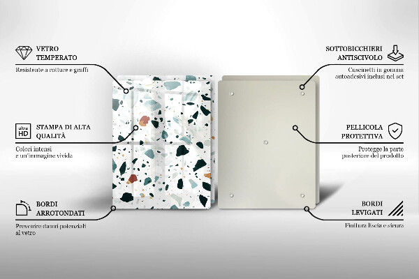Skyddsplatta för spis Ljus stengres