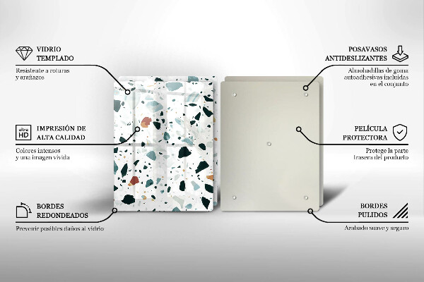 Skyddsplatta för spis Ljus stengres