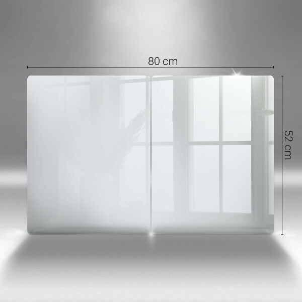 Skyddsplatta för spis Färg vit