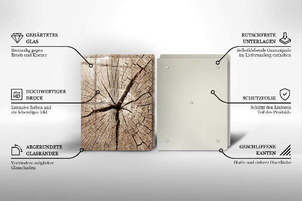 Kokkärlskydd Tvärsnitt av ett träd