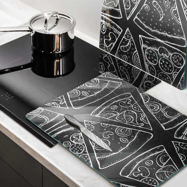 Kokkärlskydd Pizza illustration