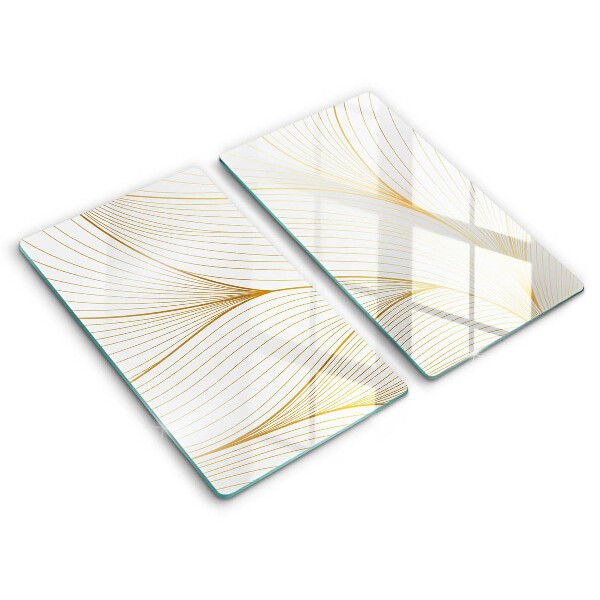 Glashällskydd Modernt linjemönster