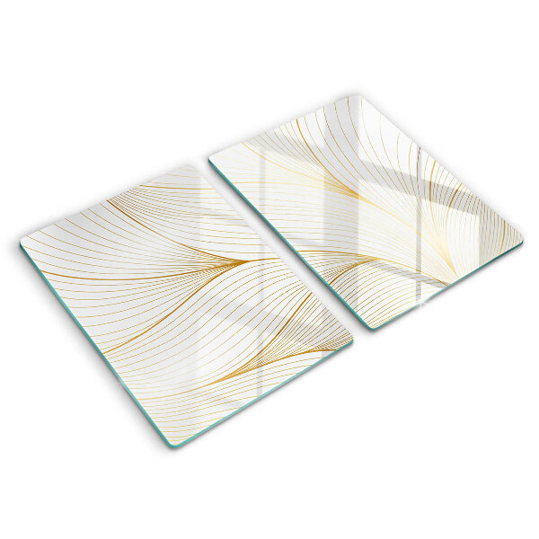 Glashällskydd Modernt linjemönster