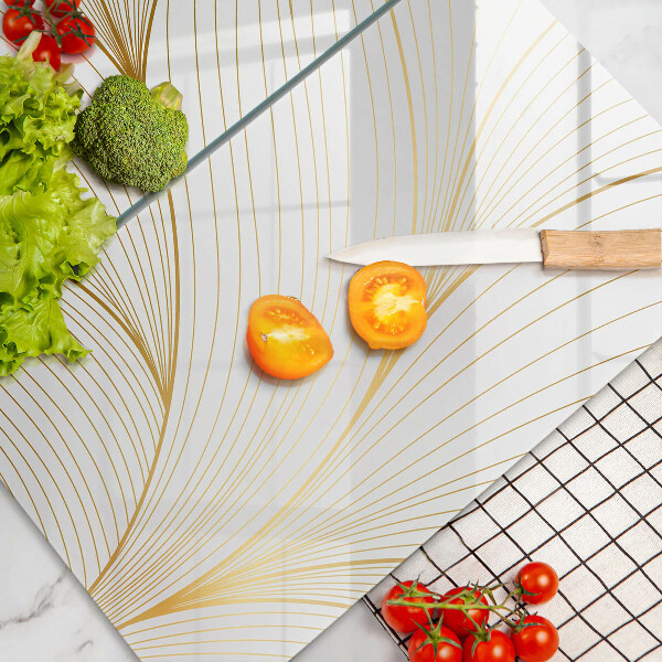 Glashällskydd Modernt linjemönster