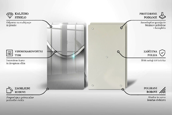 Kokkärlskydd Metallabstraktion