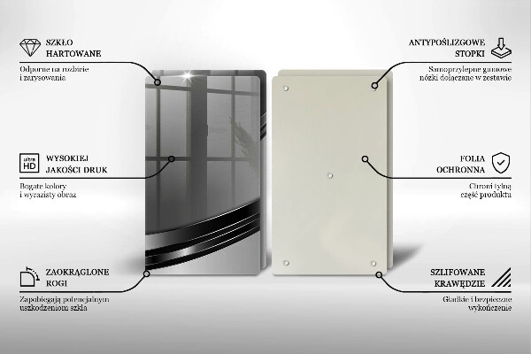 Kokkärlskydd Metallabstraktion