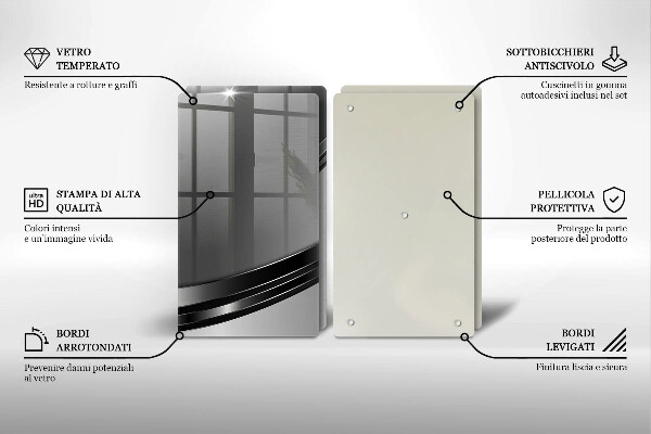 Kokkärlskydd Metallabstraktion