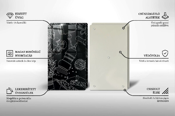 Spisskyddsplatta Kökstillbehör