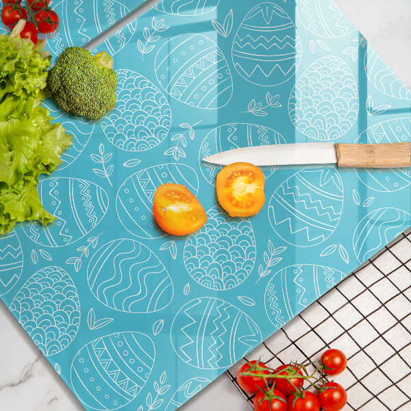 Spisskyddsplatta Påsktema