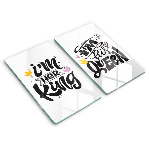 Skydd för spis Inskrift, mening