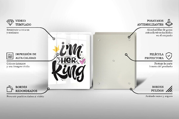 Skydd för spis Inskrift, mening