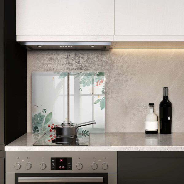 Spisskyddsplatta Akvarell blad