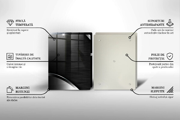 Kokkärlskydd Metallabstraktion